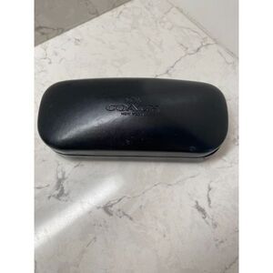 Coach New York Black Hard Clamshell Sunglasses & Eyeglasses Case Only